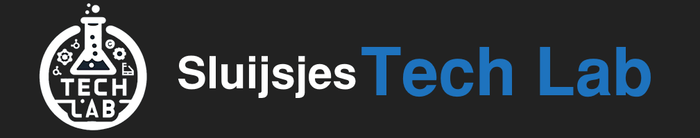 Sluijsjes Tech Lab Icon with Text