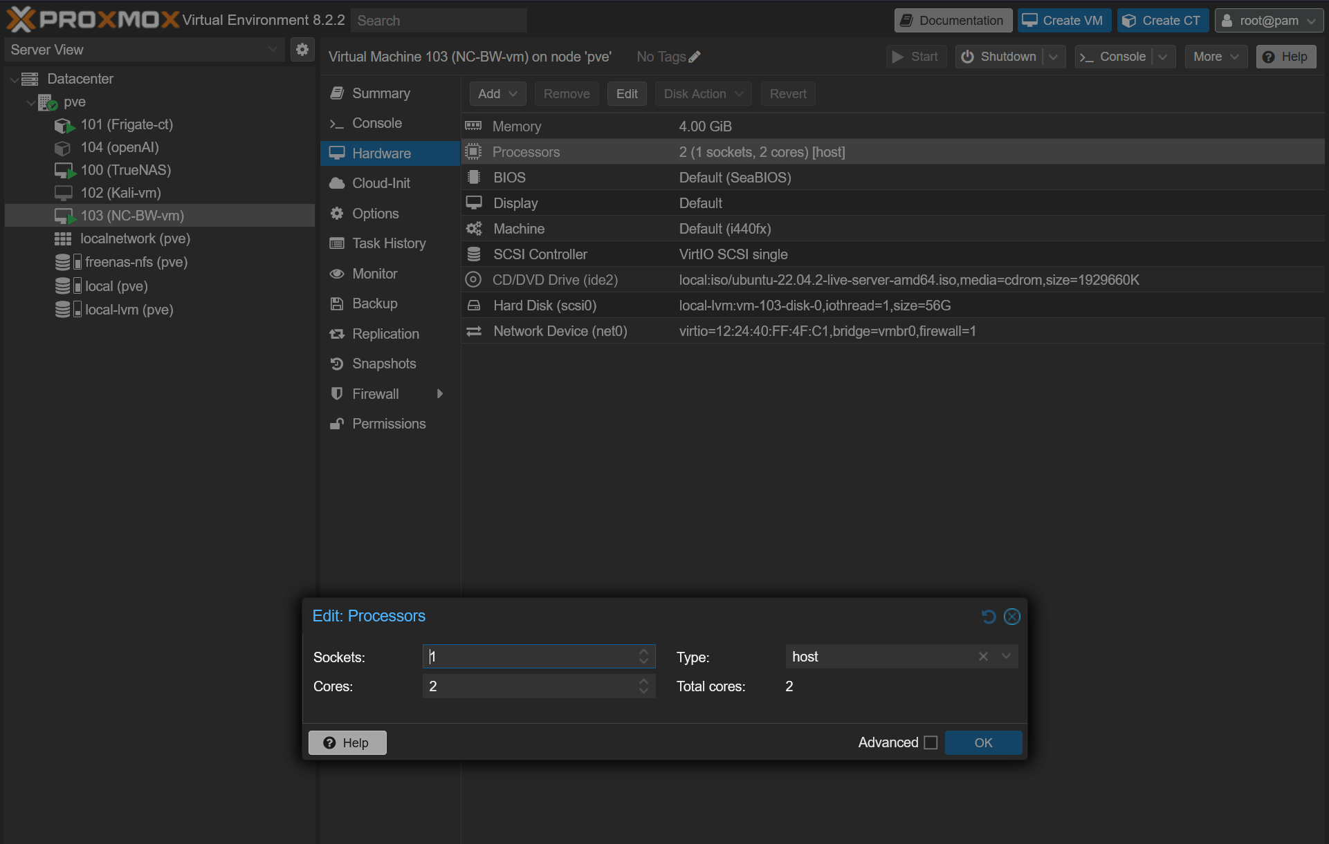 Proxmox-CPU-type-HOST UniFi (8.2.93) Server Migration the Easy way!